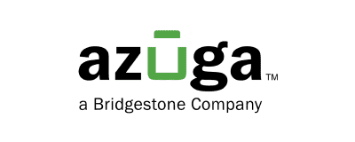azuga, bridgestone company, logo